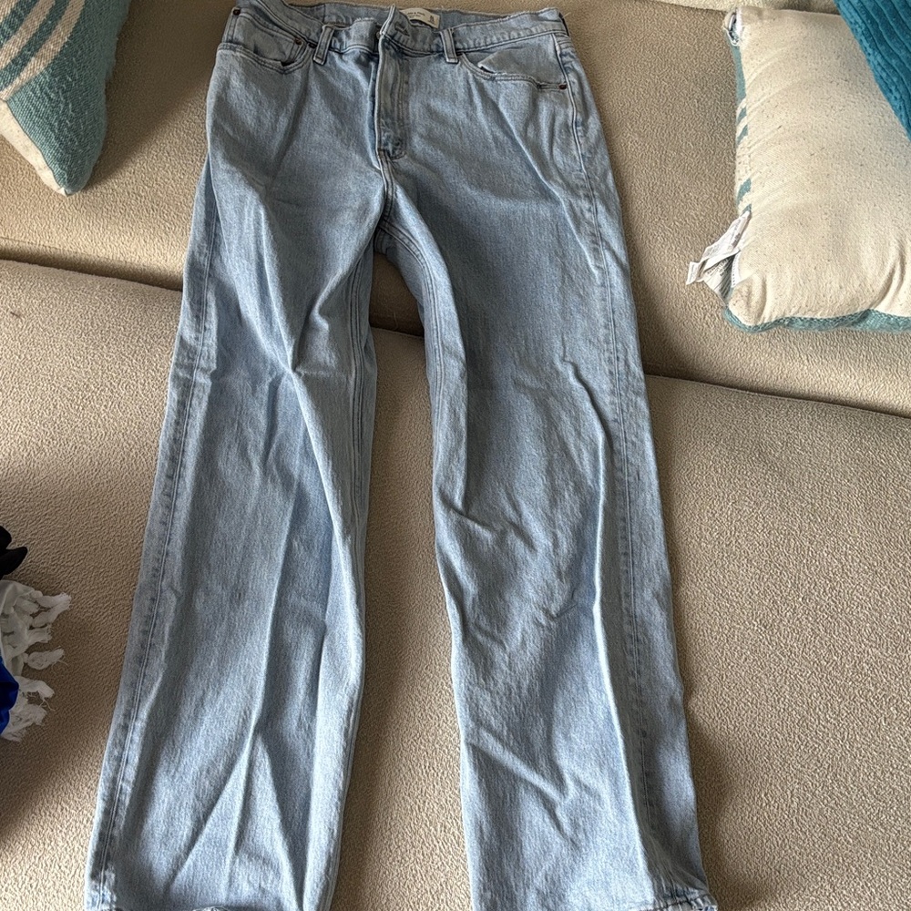 High Rise 90s Relaxed light Jean LONG - Picture 6 of 6